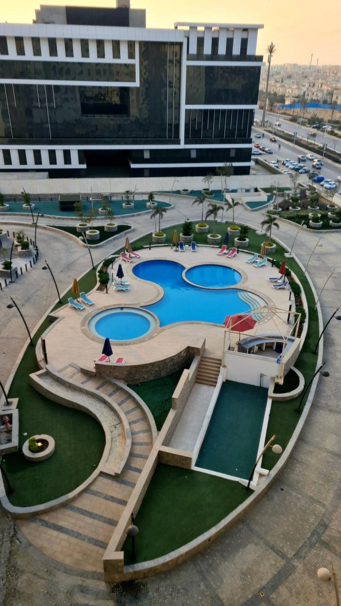 Axxodia- Duplex Porto New Cairo Apart otel Dış mekan fotoğraf